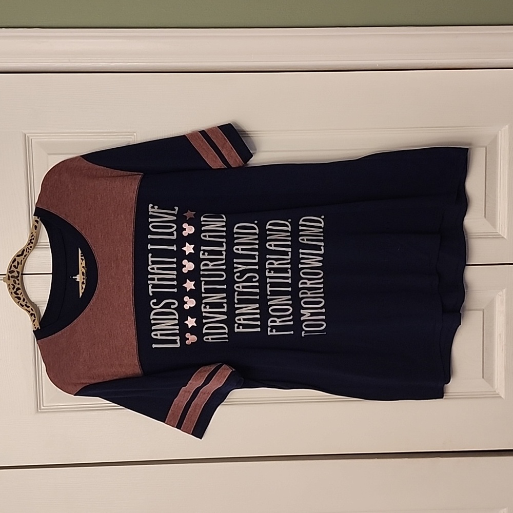 Womens Disney raglan t shirt